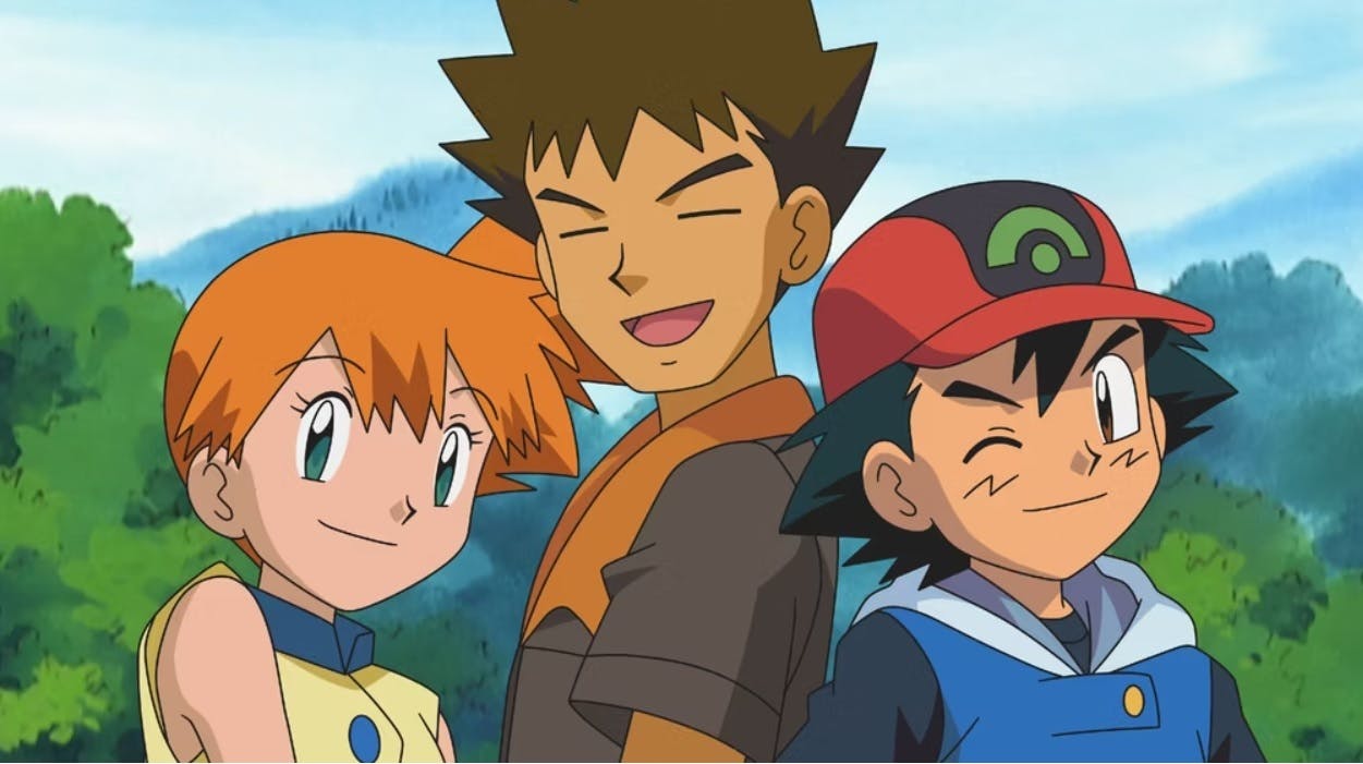 Brock en Misty keren terug voor afscheid Ash in Pokémon-tekenfilm