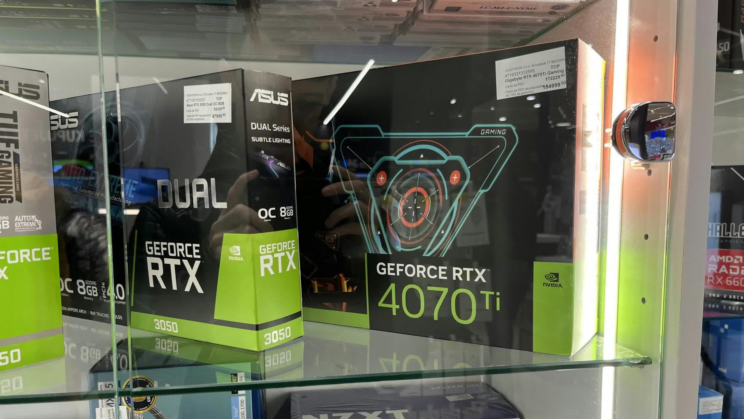 Pre-orders voor RTX 4070 Ti al begonnen in China