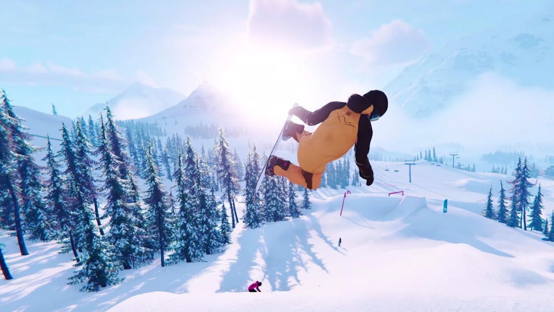 Korte nieuwe gameplay van snowboardgame Shredders getoond