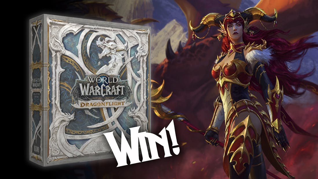 Win de collector's edition van World of Warcraft: Dragonflight