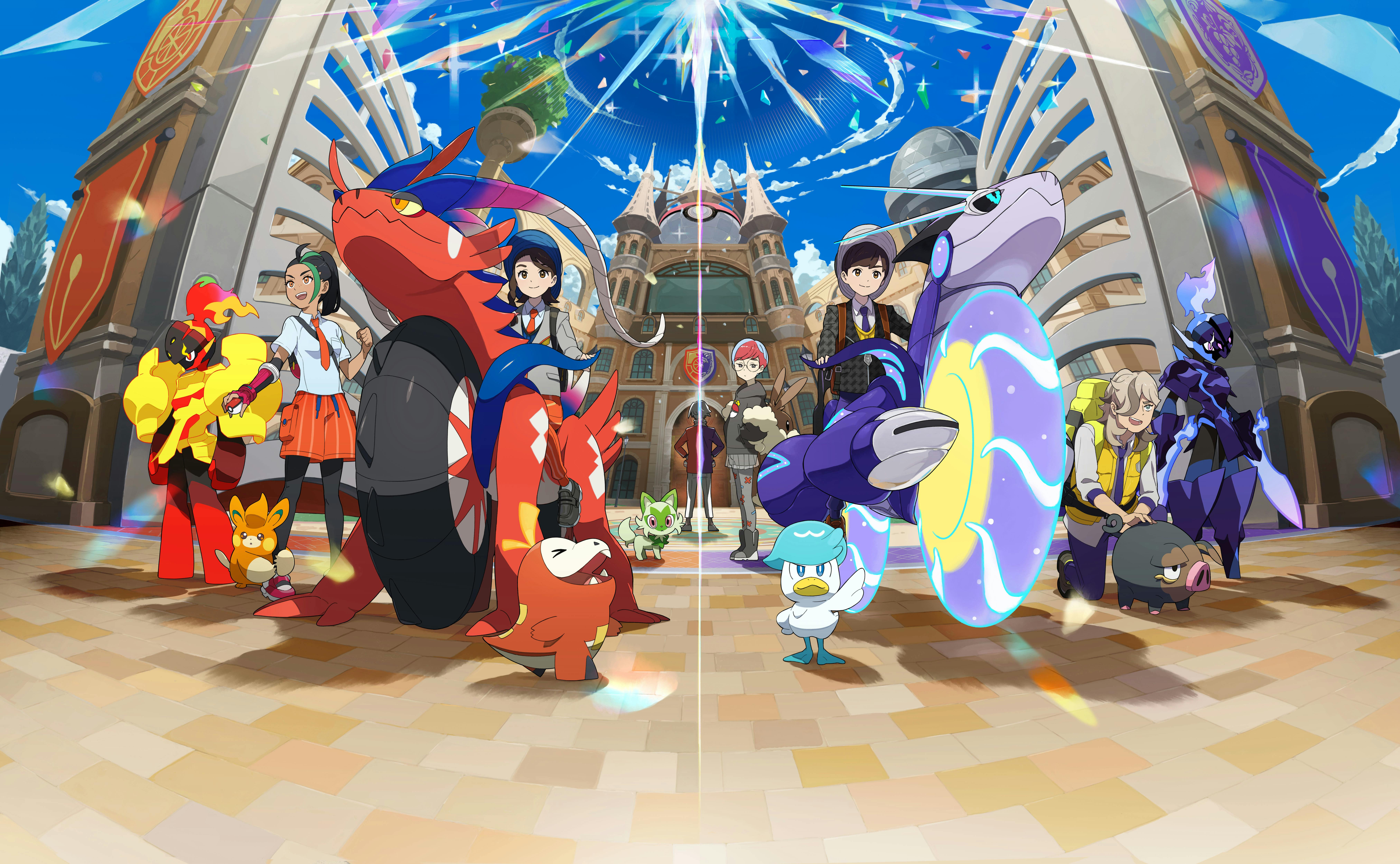 Pokémon Scarlet en Violet op het internet gelekt