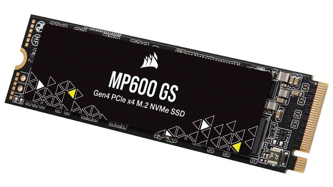 Productafbeelding van de Corsair MP600 GS-ssd, een nieuw middensegment op PCIe 4.0