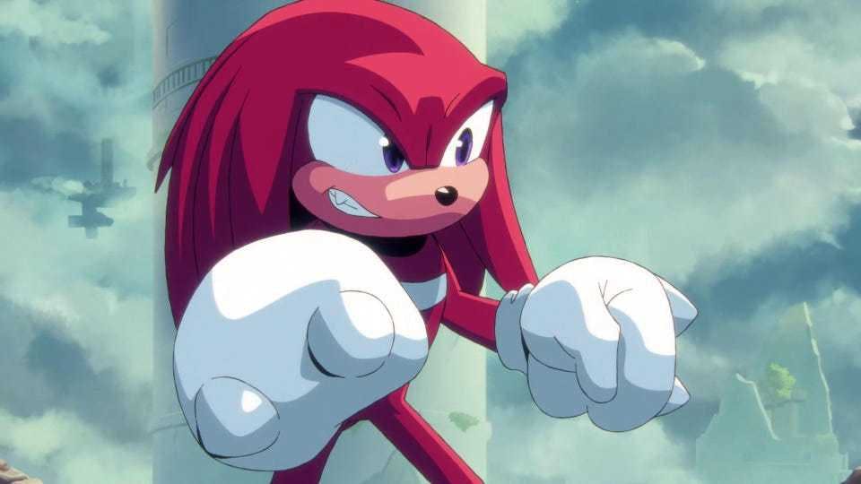 Sonic Frontiers-animatie draait om Knuckles