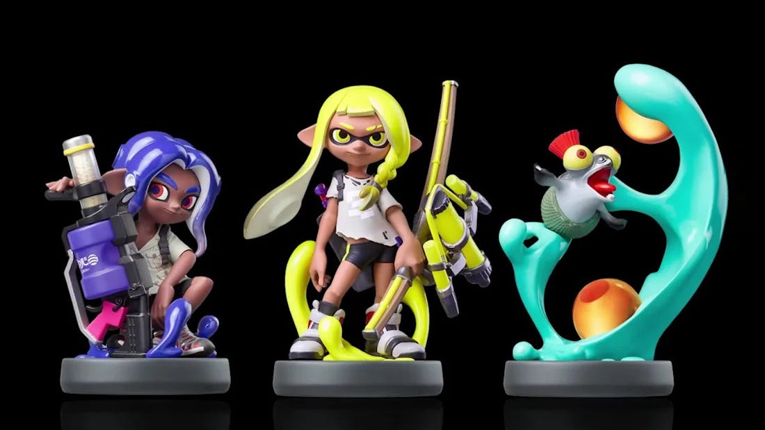 Splatoon 3-amiibo komen op 11 november uit