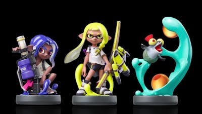 Splatoon 3-amiibo komen op 11 november uit