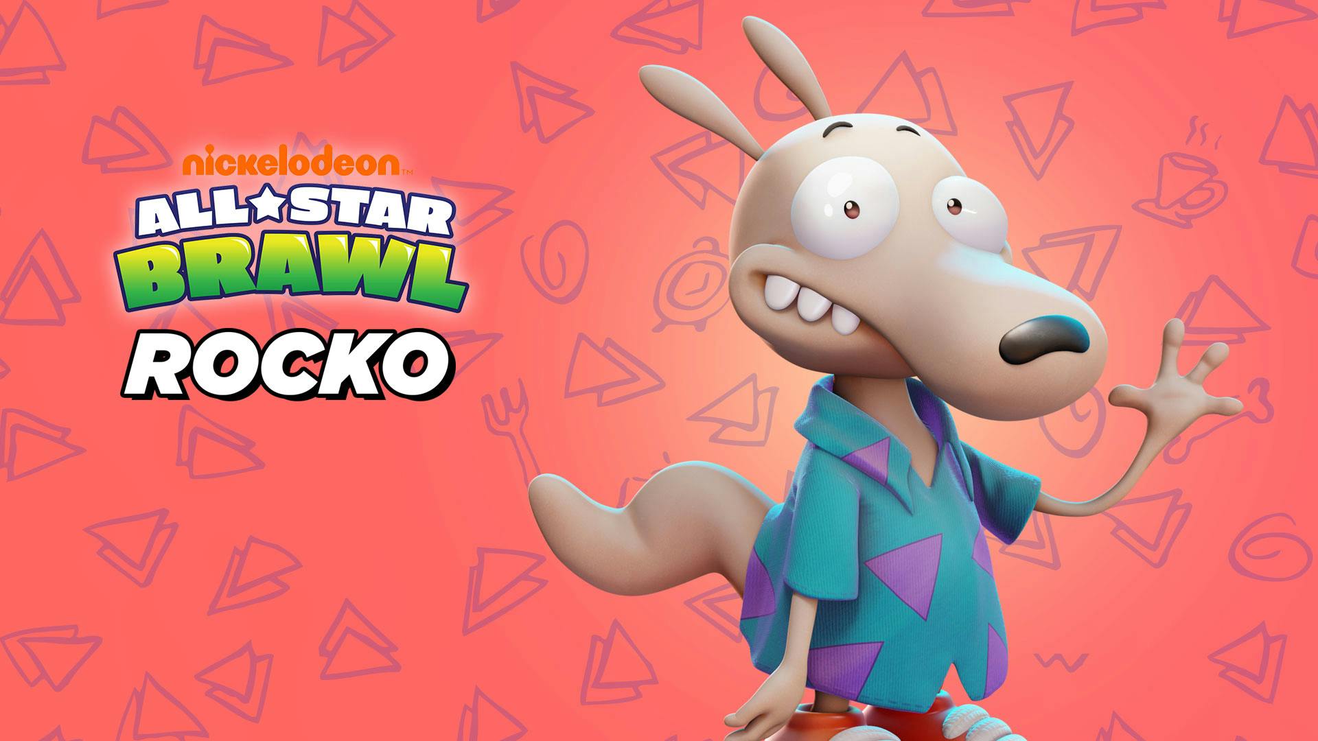 Rocko nu beschikbaar in Nickelodeon All-Star Brawl