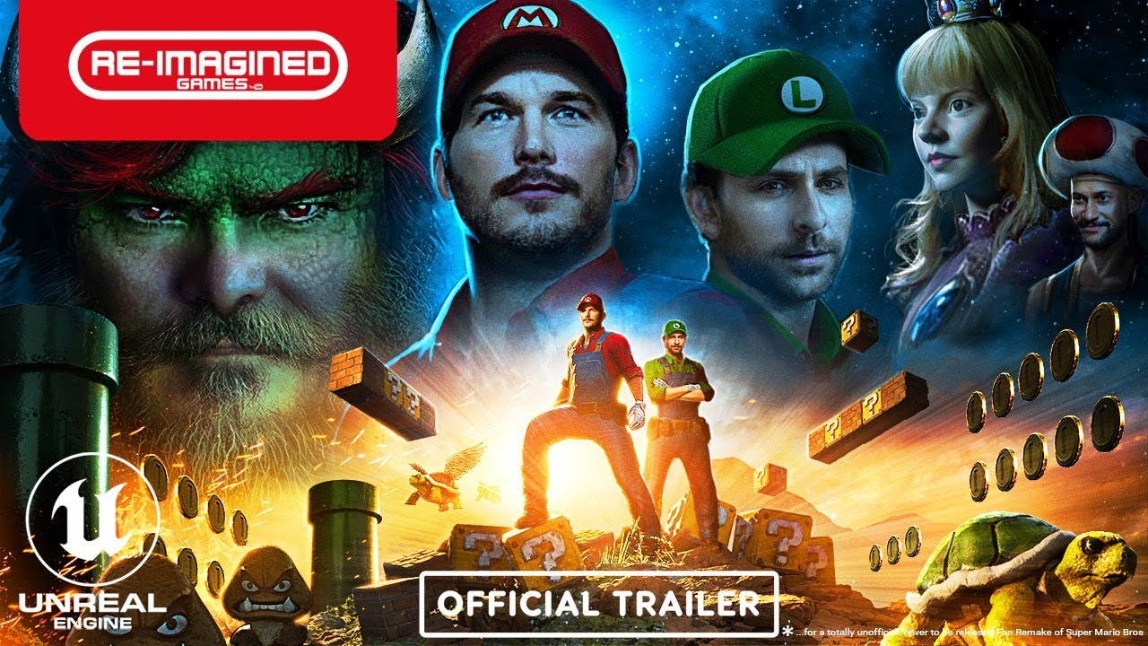 YouTuber maakt Super Mario Bros. na met Chris Pratt