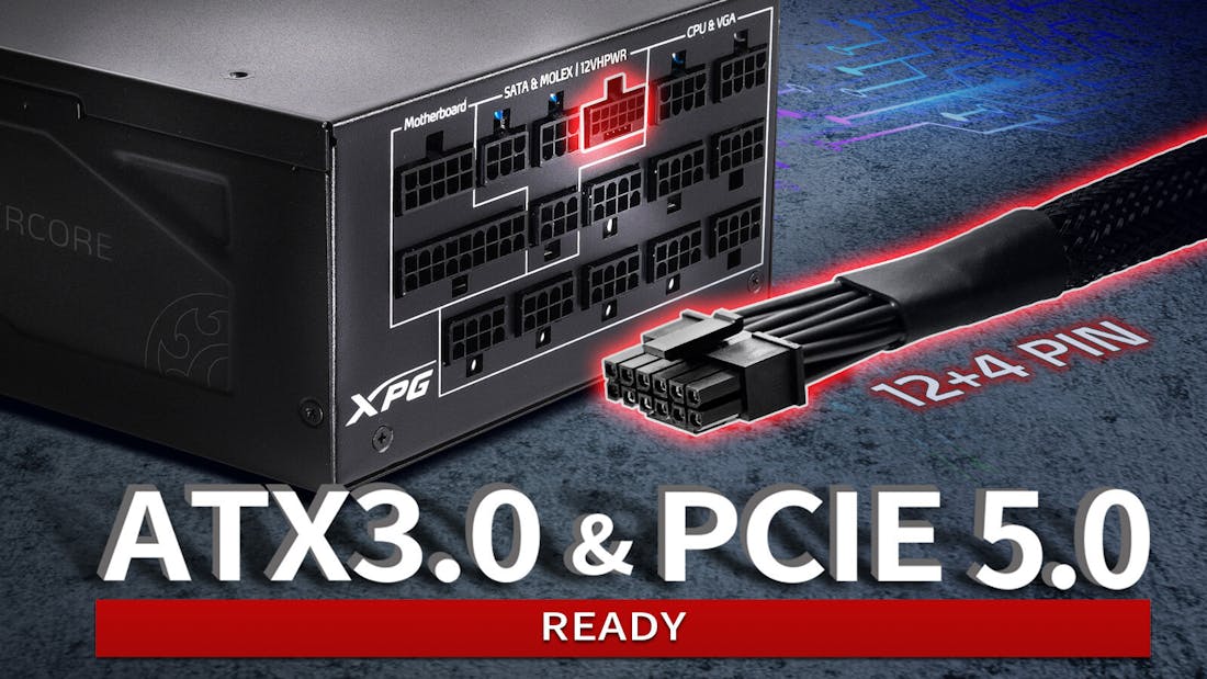 Ook XPG onthult eerste ATX 3.0- en PCIe 5.0-voedingen