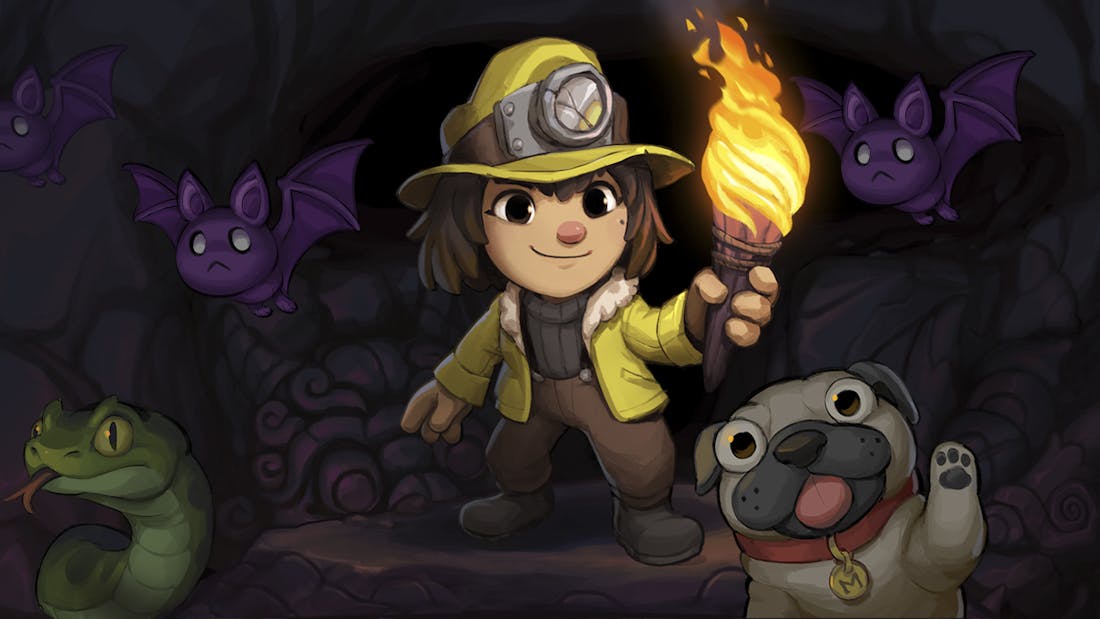 Pc-versie van Spelunky 2 ontvangt in december multiplayer-modus