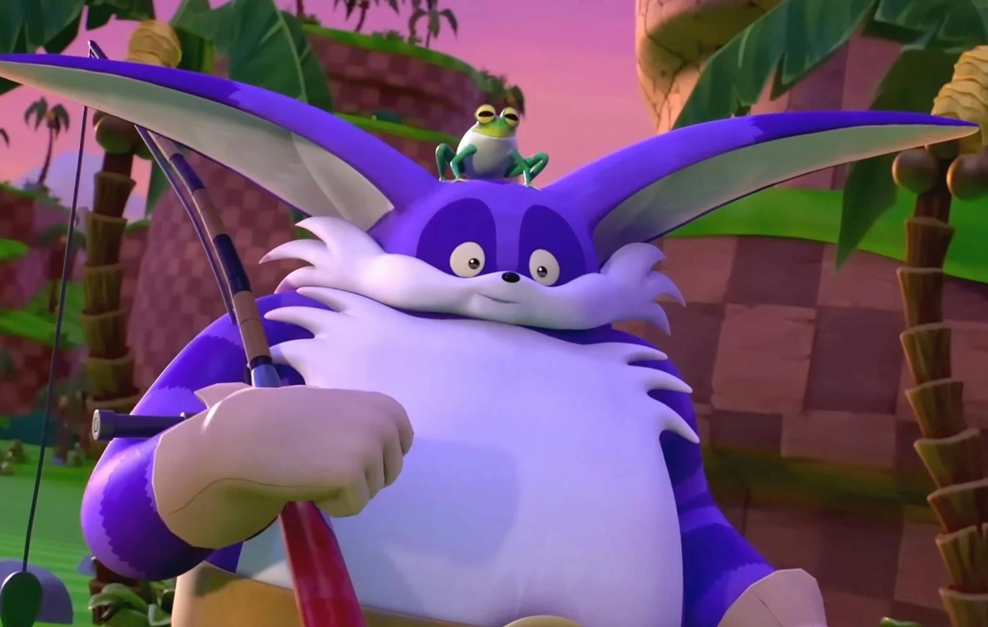 Minigame rondom Big the Cat in Sonic Frontiers onthuld