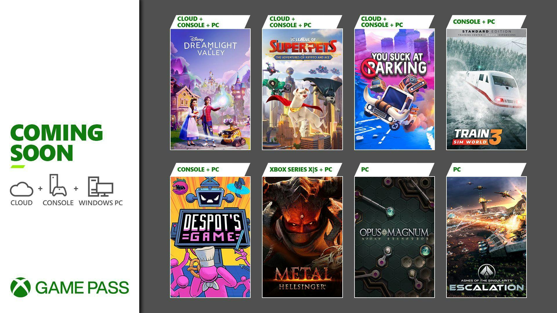 Deze games zijn onderweg naar Xbox Game Pass