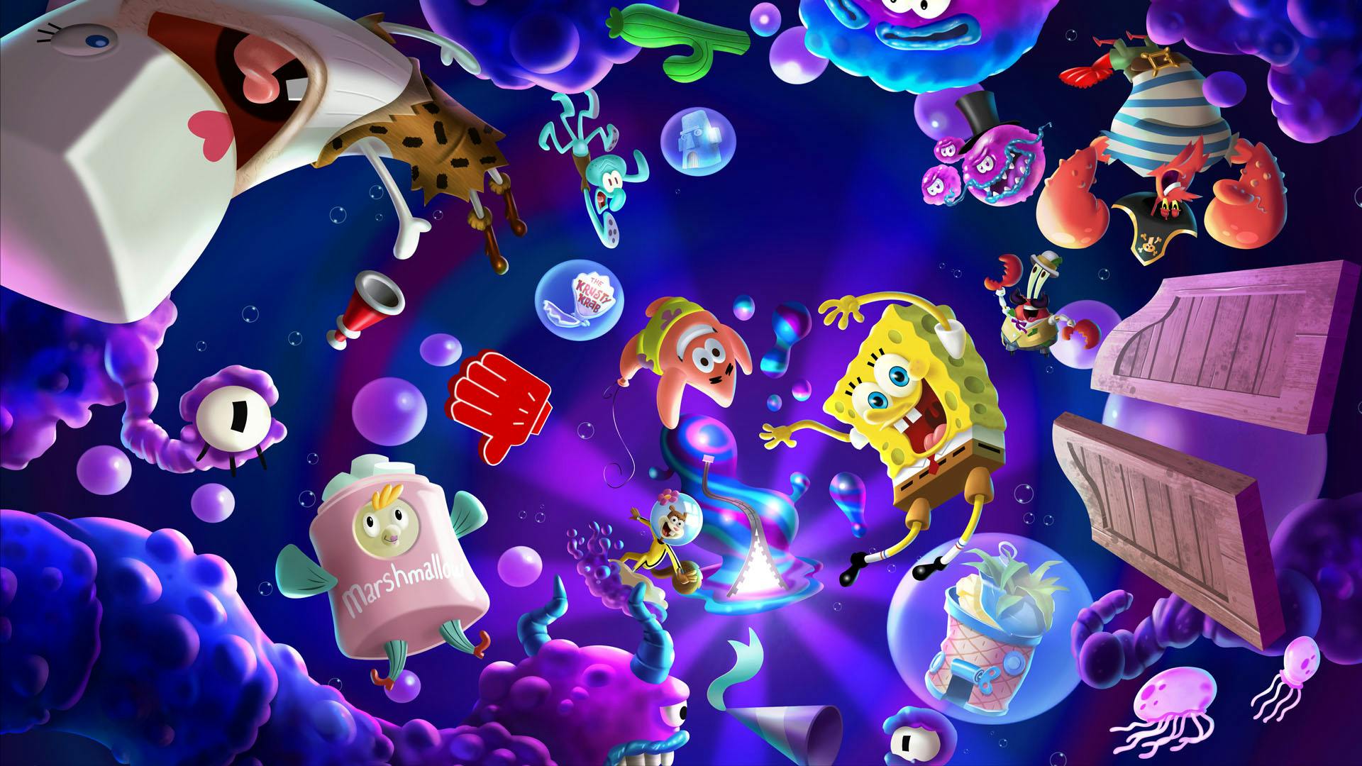 Nieuwe beelden SpongeBob SquarePants: The Cosmic Shake getoond