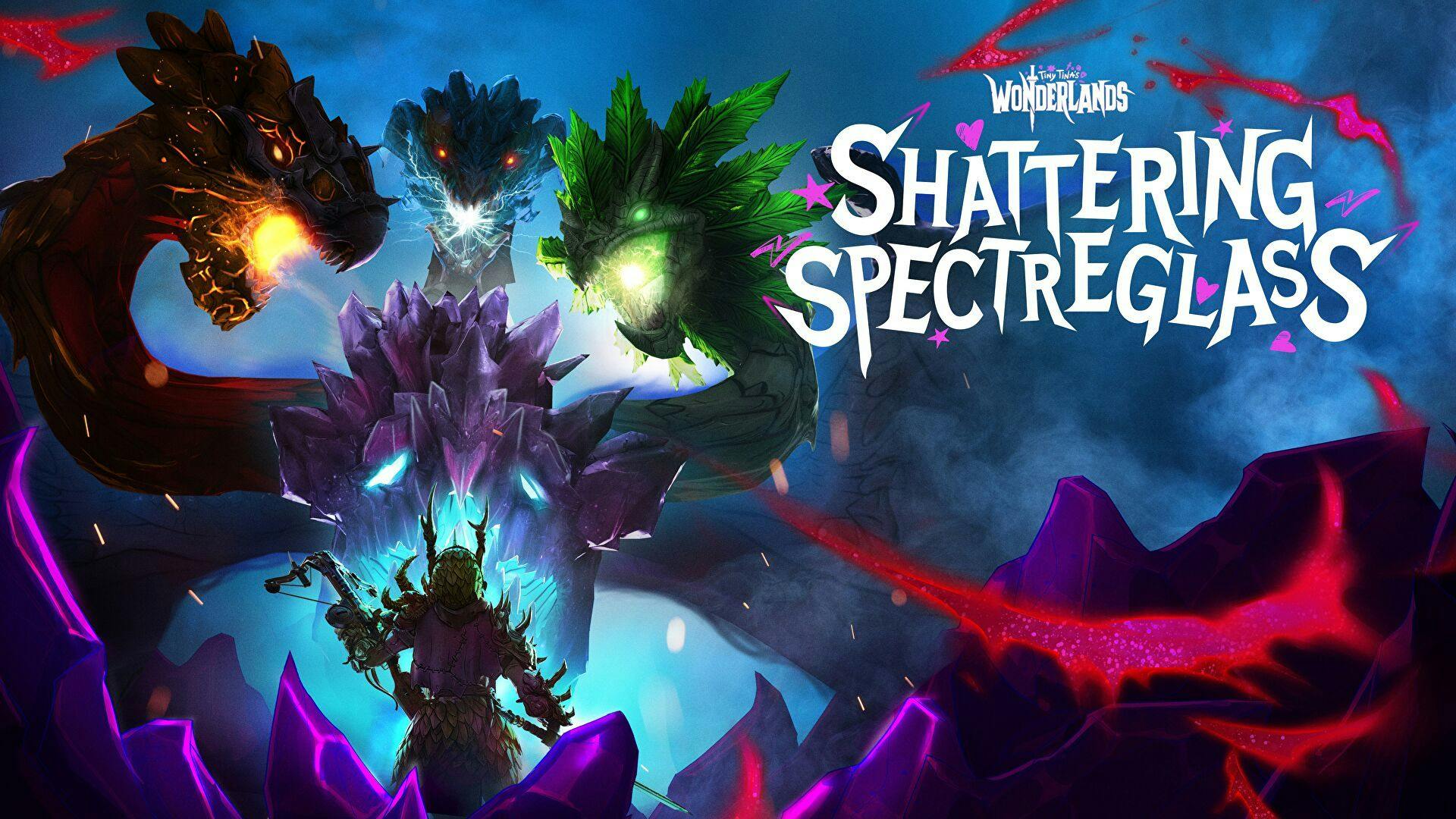 Tiny Tina's Wonderlands-dlc Shattering Spectreglass is nu uit