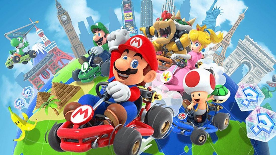 Multiplayermodus Mario Kart Tour nu beschikbaar