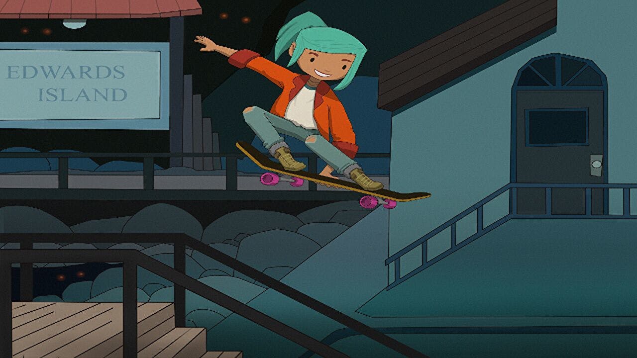 Oxenfree-personage gratis te downloaden voor OlliOlli World