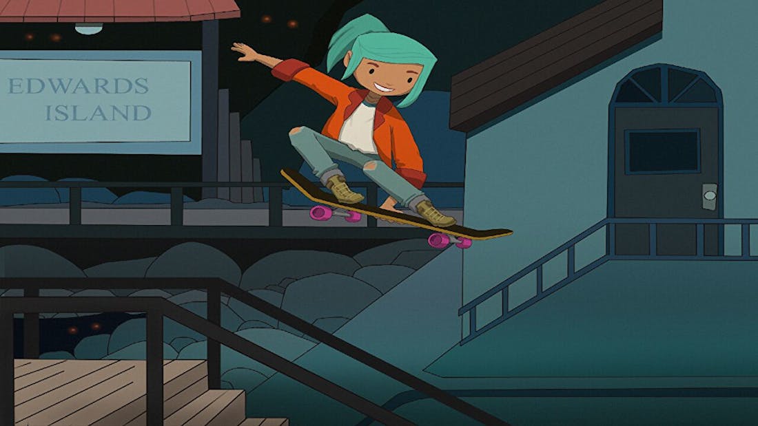 Oxenfree-personage gratis te downloaden voor OlliOlli World