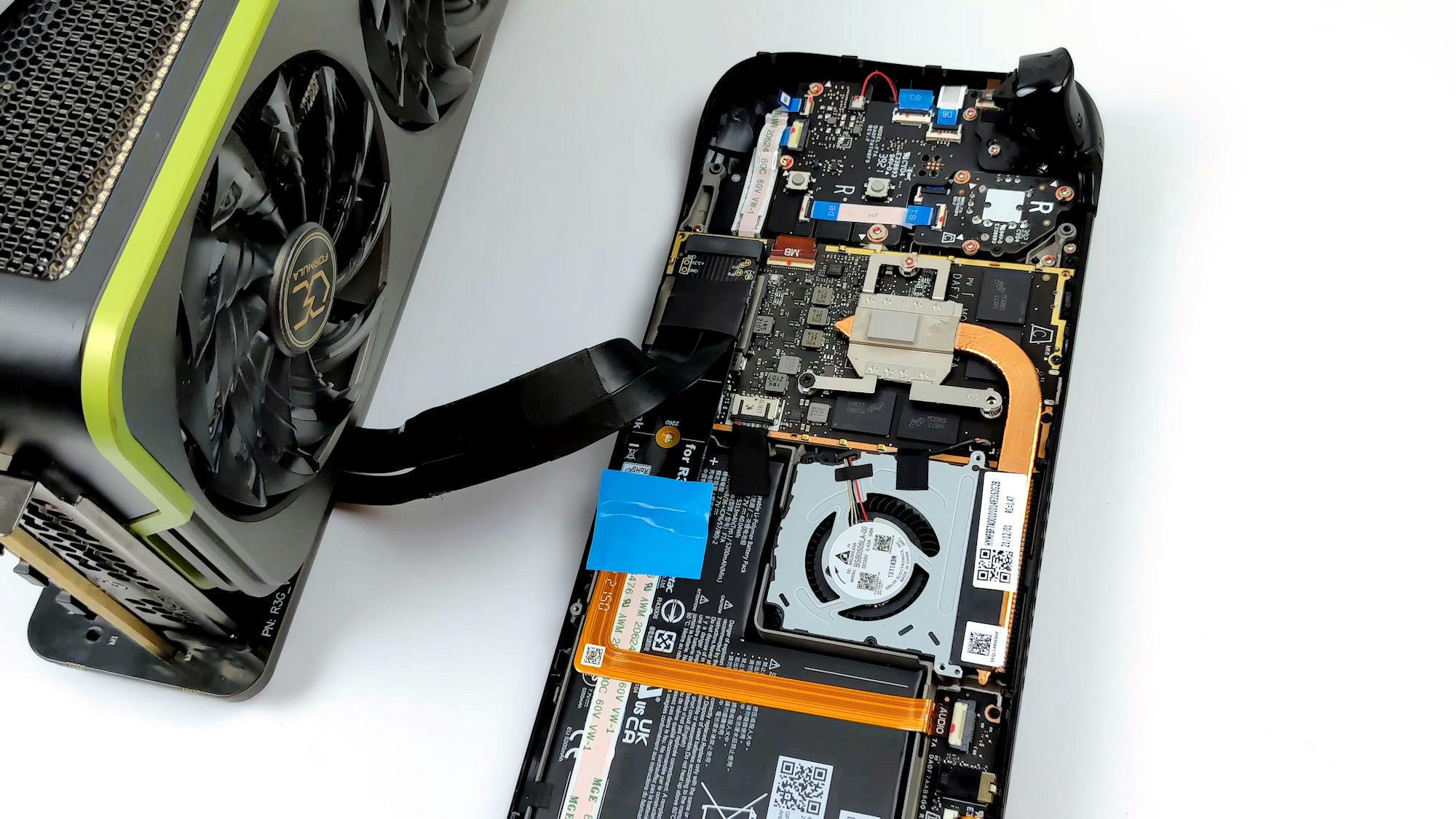 Modder krijgt externe gpu aan de praat met Steam Deck