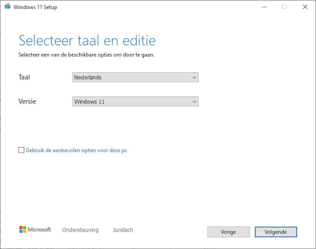 Een nieuwe ssd is een goed moment voor een schone installatie van Windows.