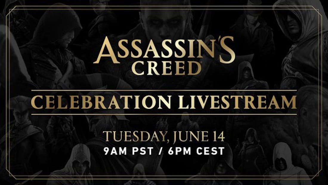 Ubisoft zendt vanavond Assassin’s Creed Celebration-livestream uit