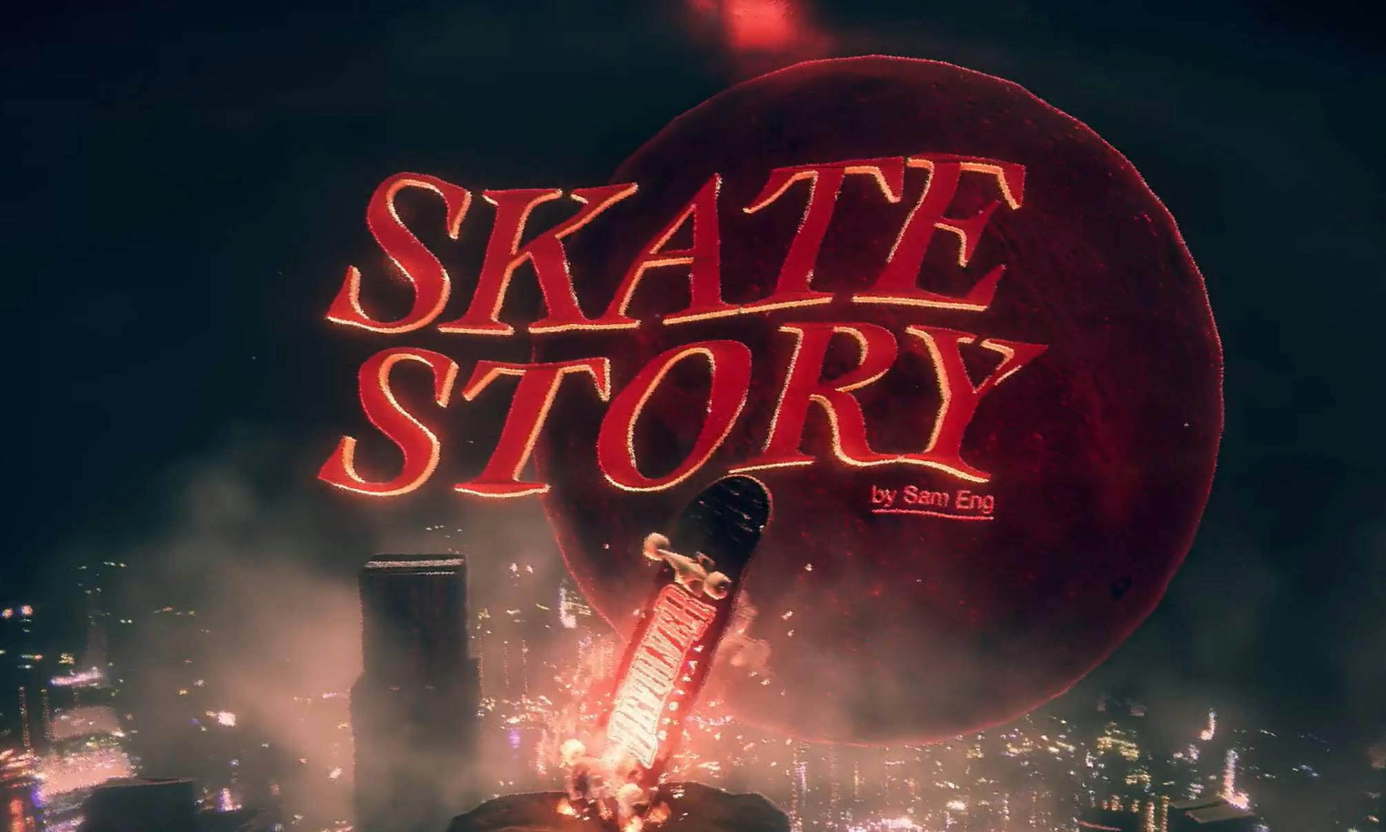 Psychedelische skategame Skate Story komt in 2023 uit
