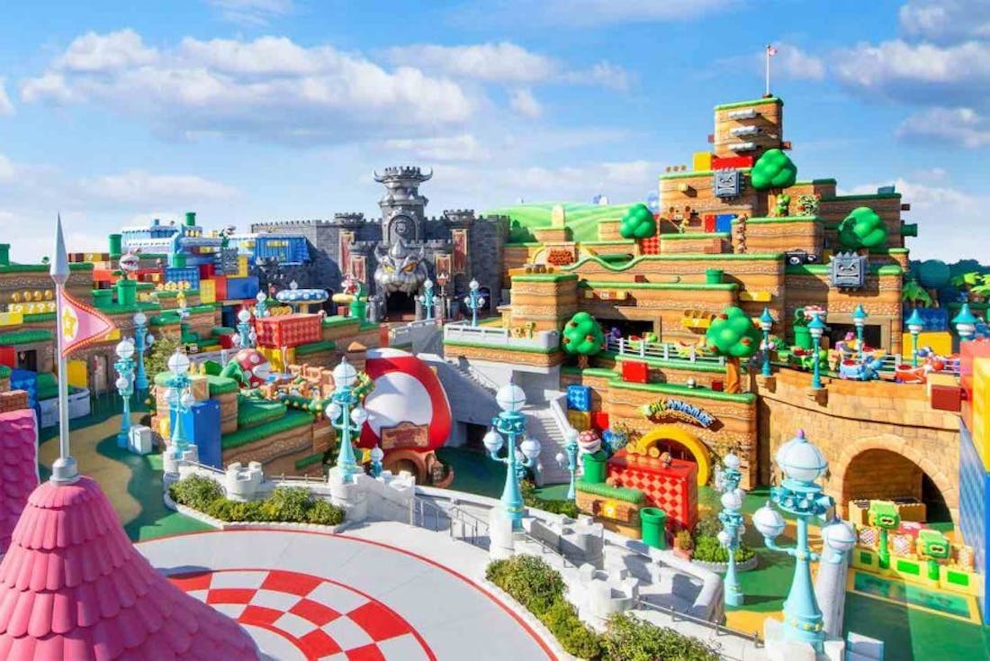 Video toont beelden van Super Nintendo World te Orlando