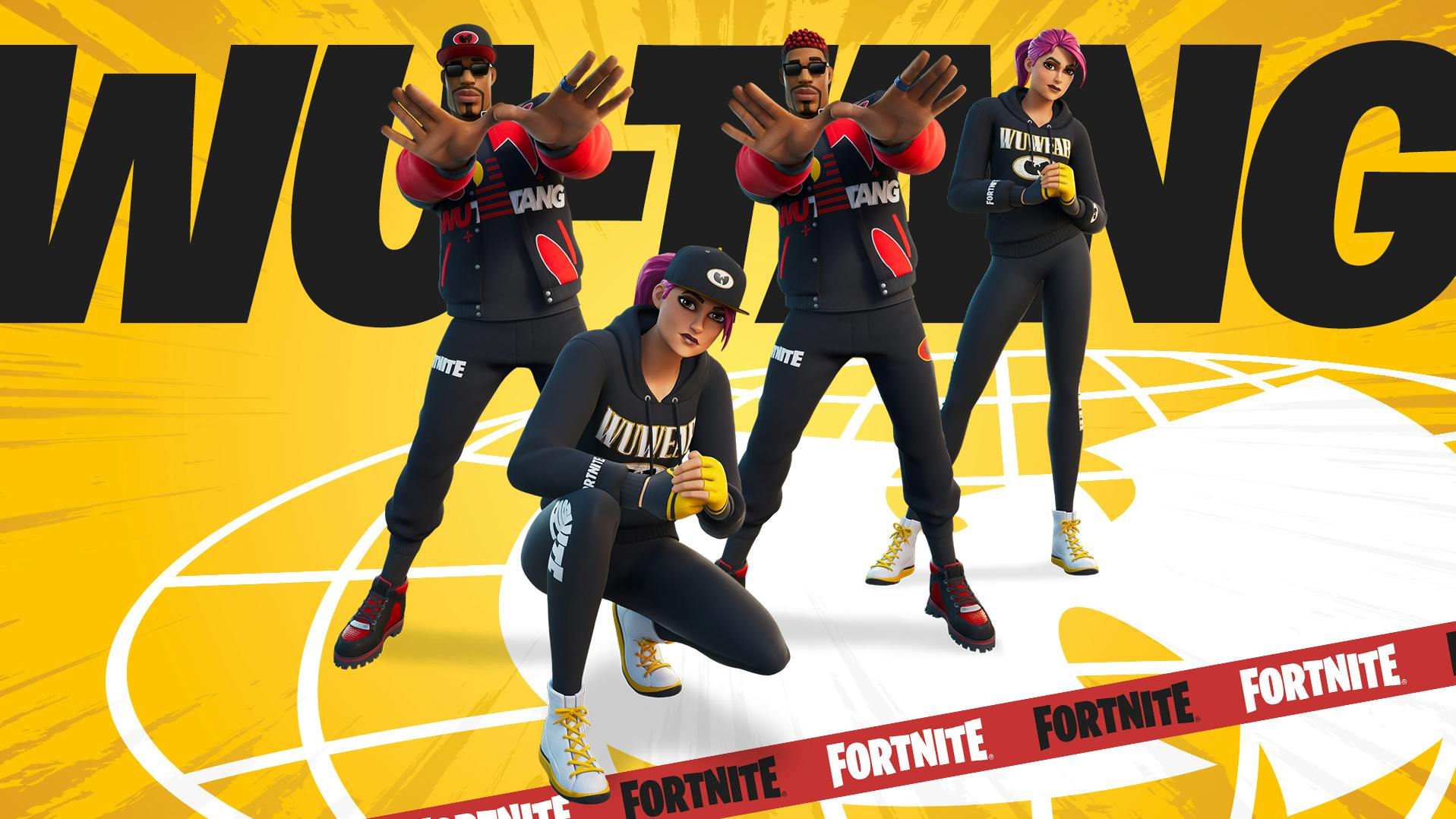 Wu-Tang Clan-kleding vandaag beschikbaar in Fortnite