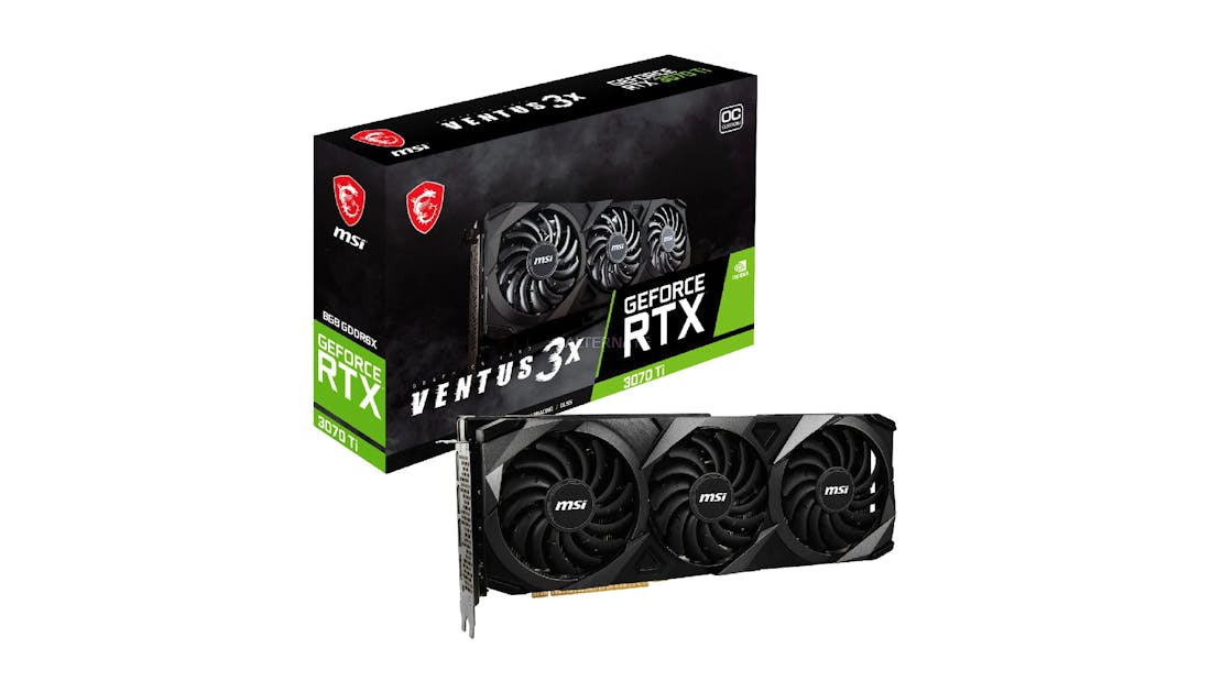 Nvidia Geforce RTX 3070 Ti, 3080 en 3080 Ti op voorraad