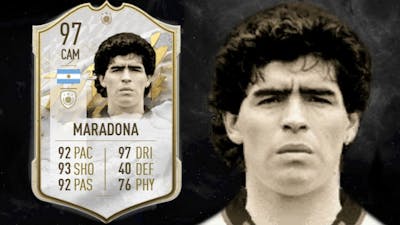 Diego Maradona tijdelijk niet beschikbaar in Fifa 22