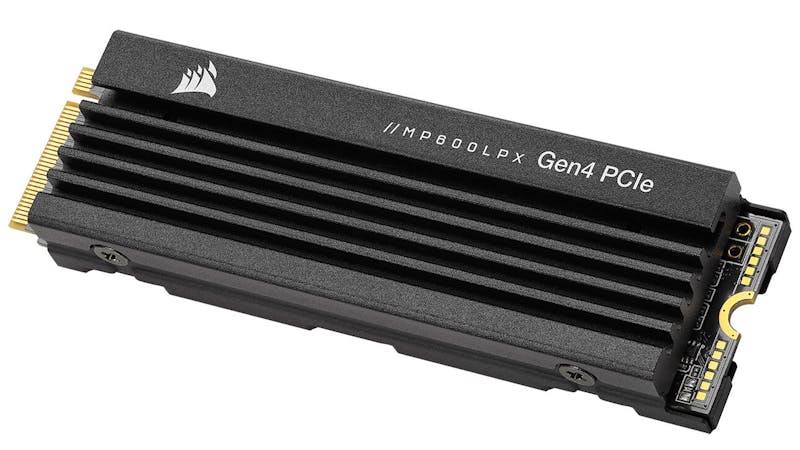 Productfoto van de Corsair MP600 Pro LPX-ssd.