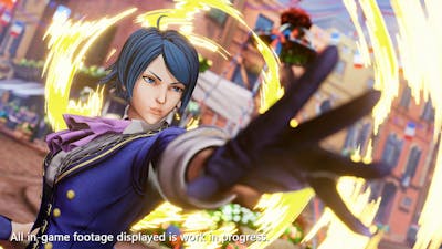 The King of Fighters 15-personage Elisabeth Blanctorche getoond