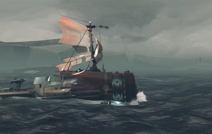 Op avontuur met een schip in Far: Changing Tides
