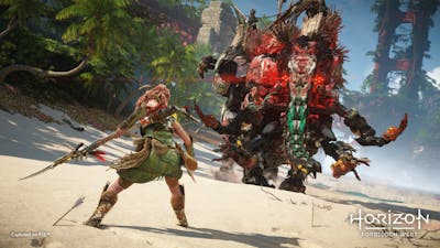 PlayStation 4-versie van Horizon Forbidden West online gelekt