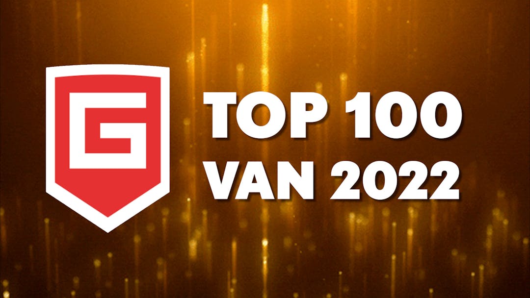 Top 100 van 2022