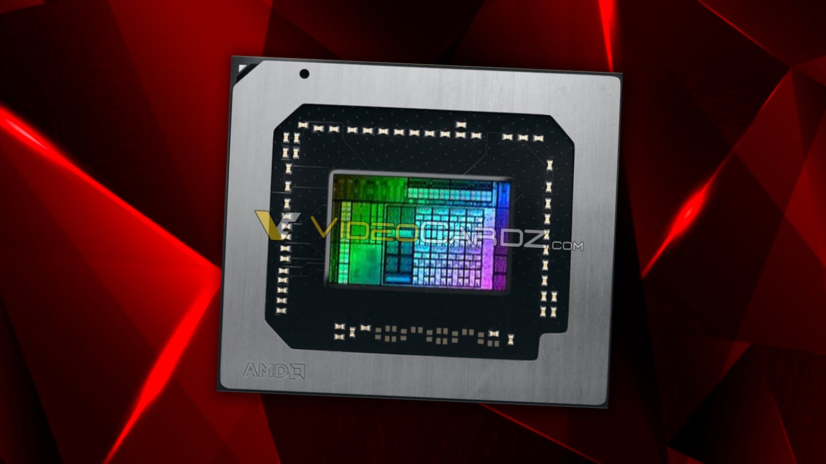 Eerste beelden van AMD's Navi 24-chip duiken op