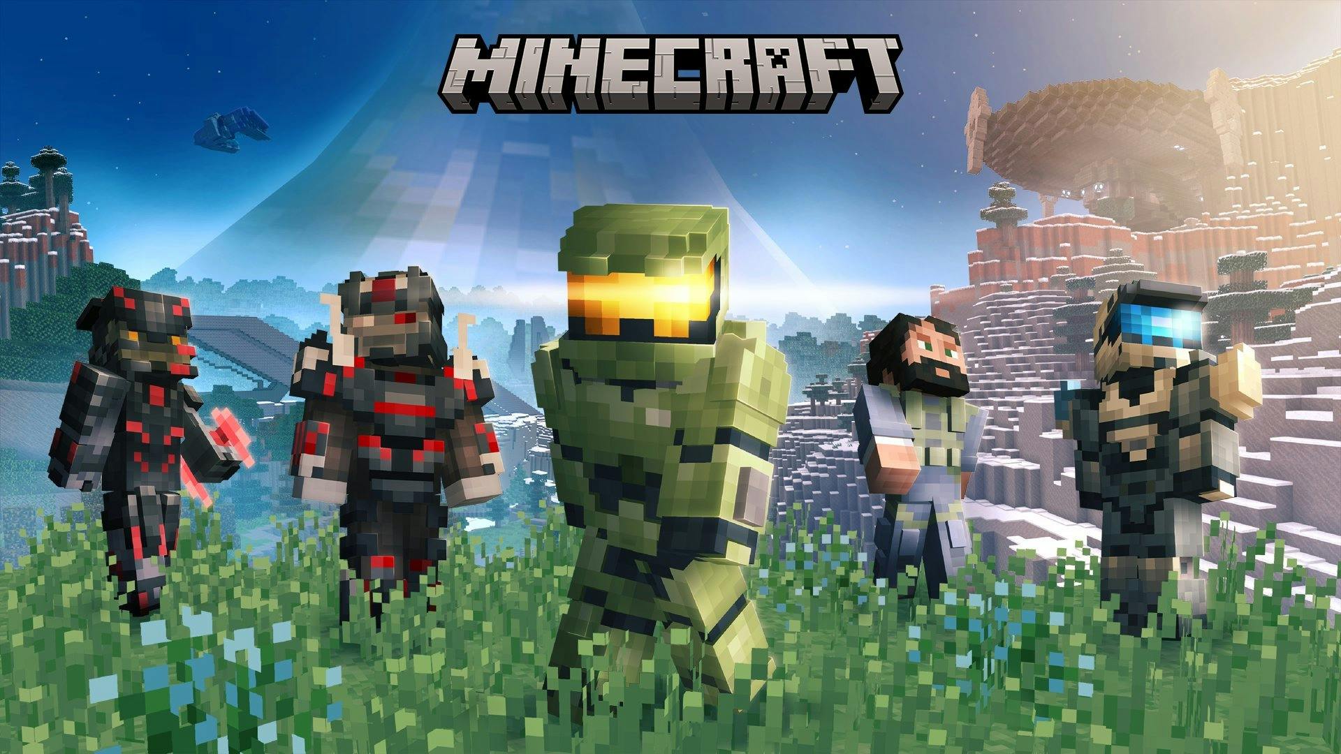 Master Chief-skins weer beschikbaar in Minecraft