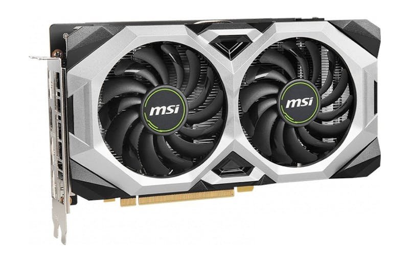 Foto van een MSI Ventus-variant van de Nvidia GeForce RTX 2060.