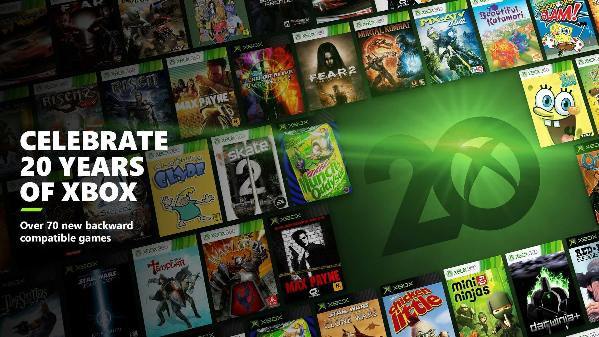 Microsoft voegt meer dan 70 games toe aan backward compatibility-lijst