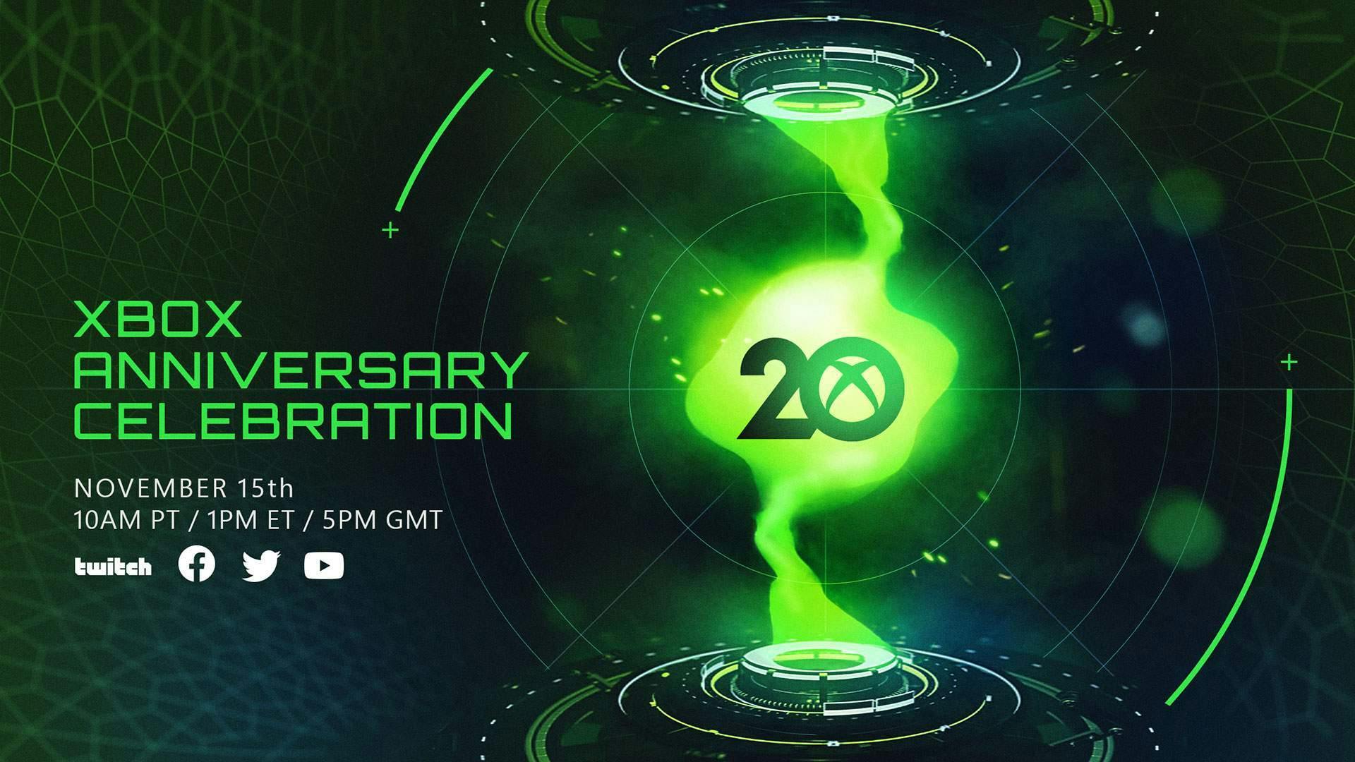 Bekijk om 19:00 uur de Xbox Anniversary Celebration