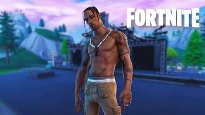 Travis Scott-emote niet meer in Fortnite te koop