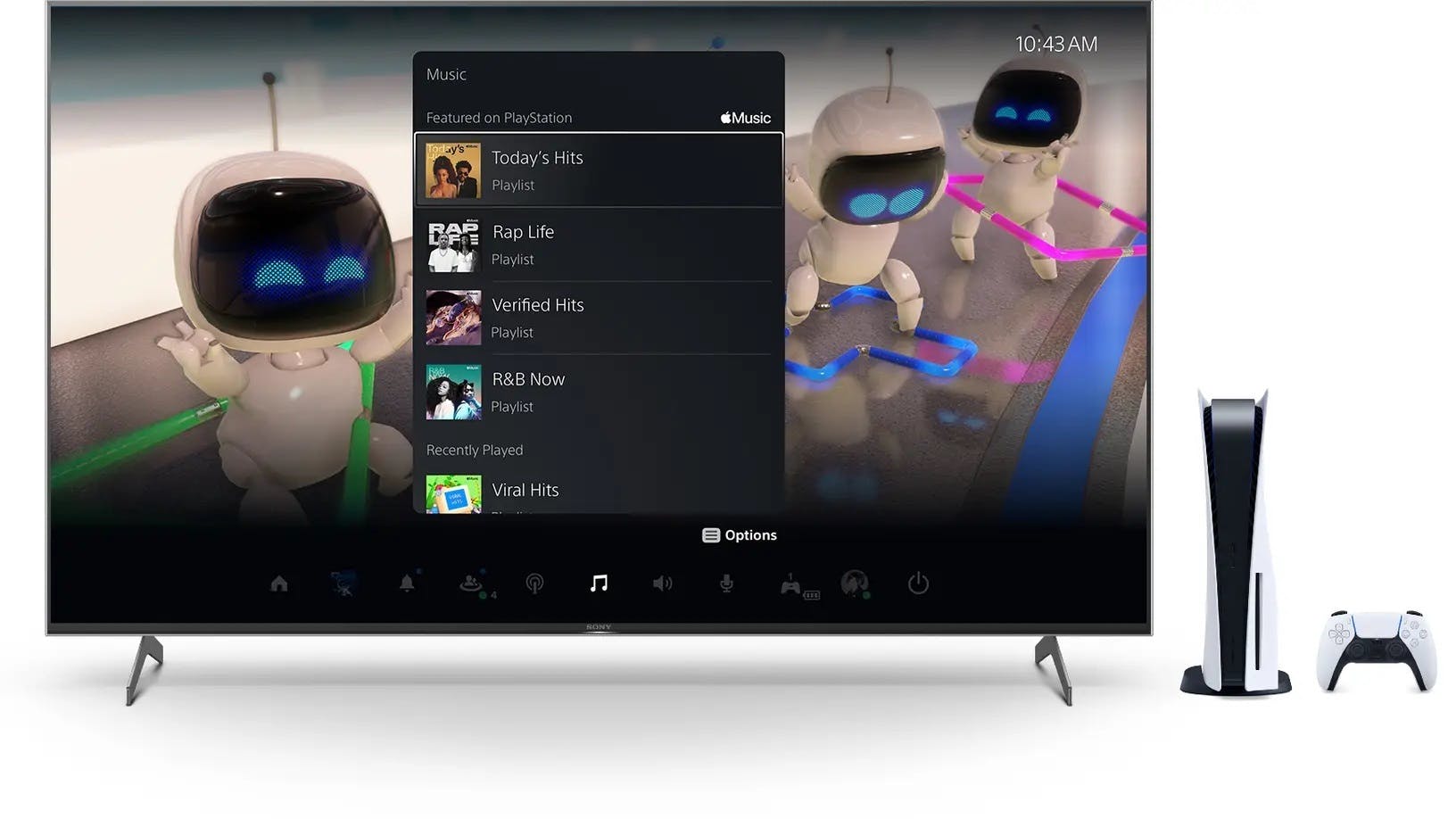 Apple Music nu beschikbaar op PlayStation 5