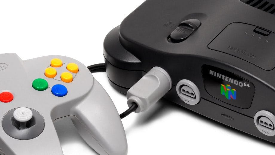 Replica van N64-controller bevat een paar extra knoppen