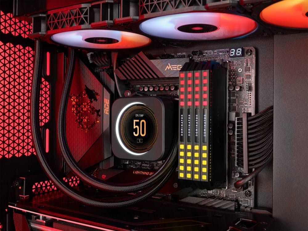 Elite-koelers van Corsair onthuld met 30 fps lcd-scherm
