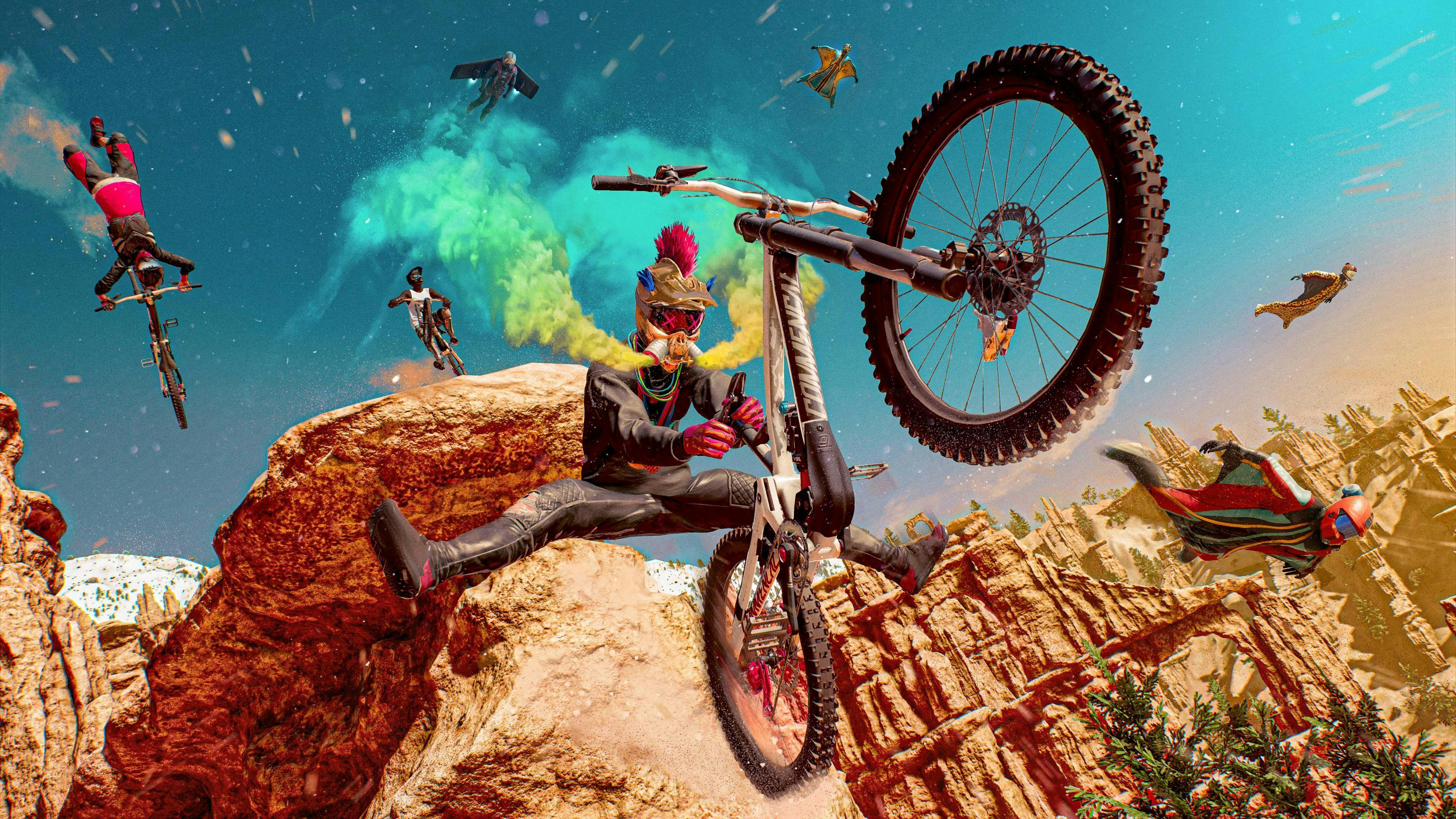 Beelden van Riders Republic-bèta online geplaatst