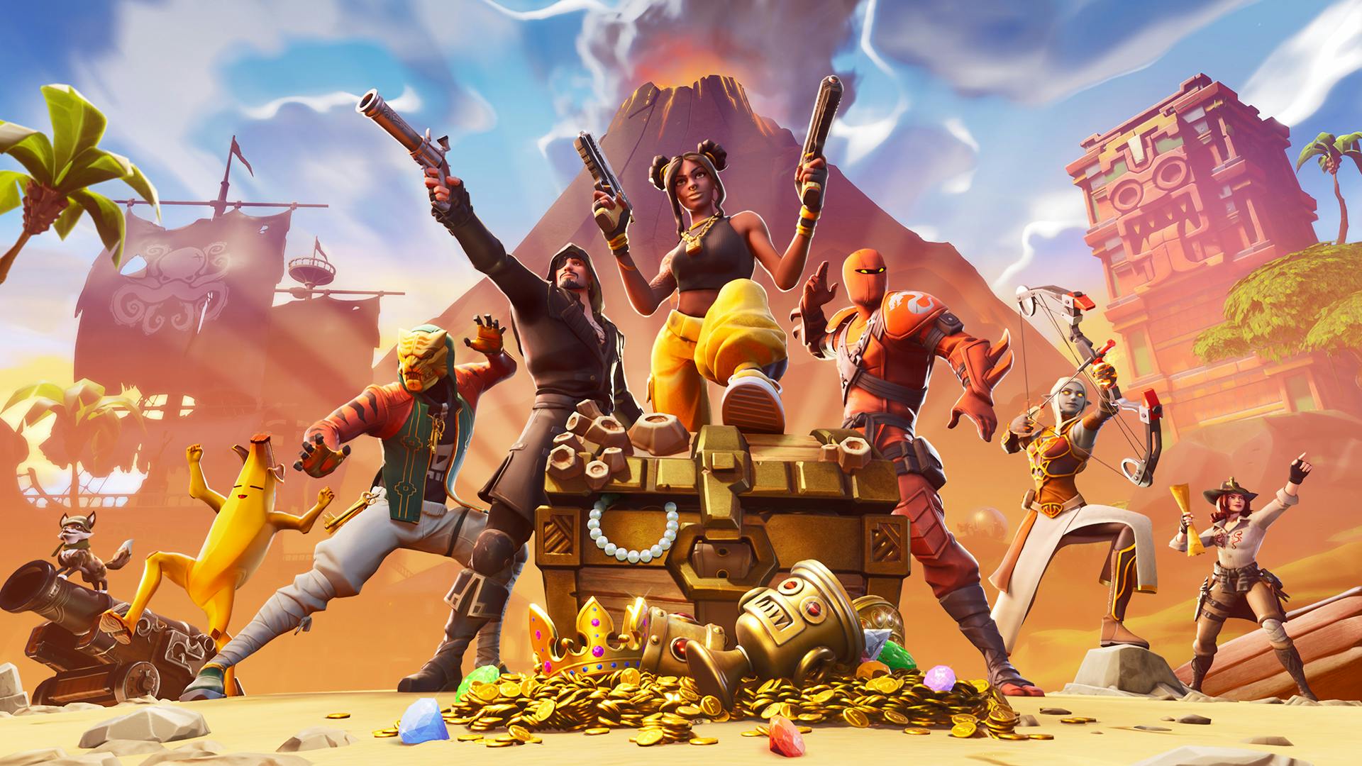 Actrice Brie Larson leert collega Tessa Thompson hoe Fortnite werkt