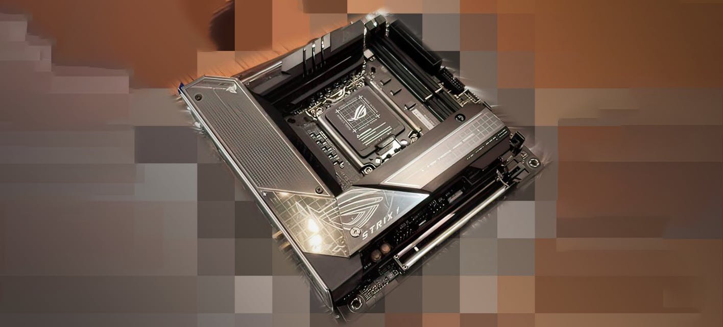 Gelekt Mini-ITX-moederbord van Asus toont gelaagd design