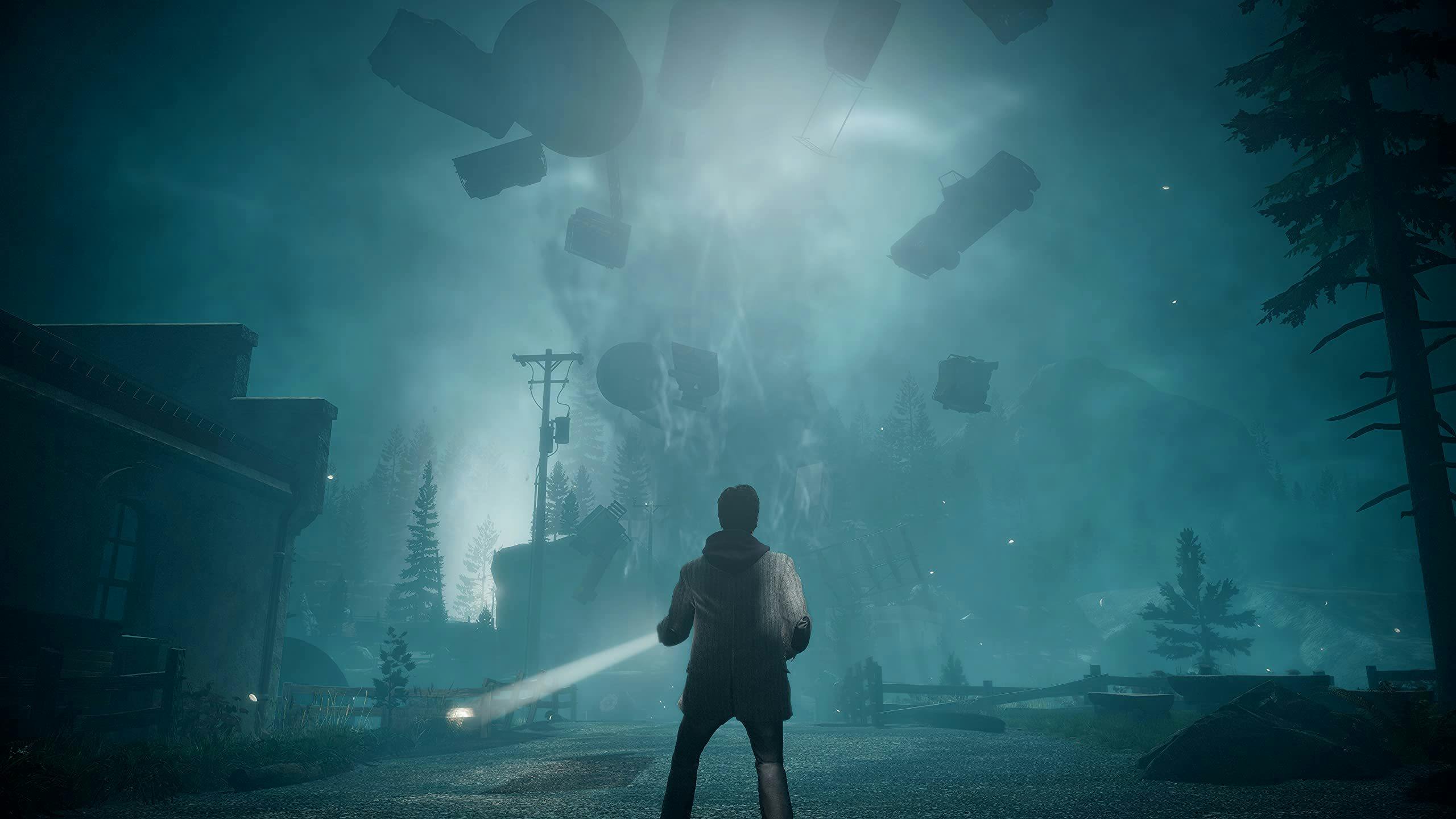 Alan Wake Remastered op Xbox Series X vergeleken met X360-versie