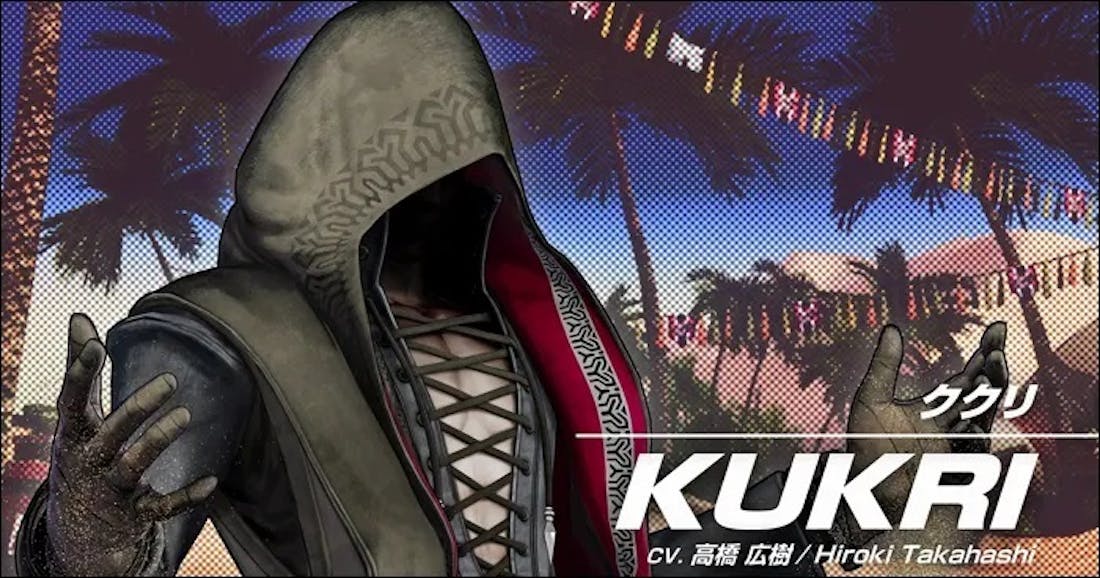 Kukri uitgelicht in The King of Fighters 15-video