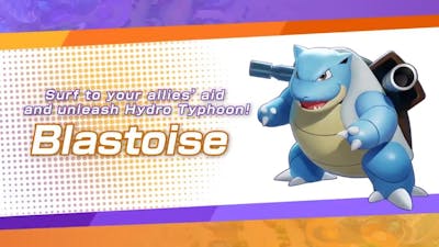 Blastoise op 1 september naar Pokémon Unite