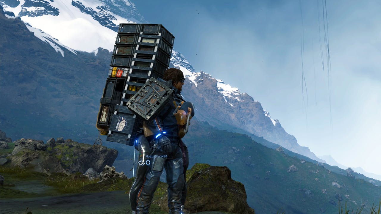 Death Stranding-protagonist uitgelicht