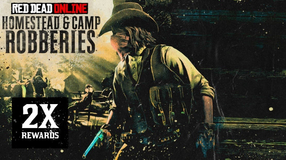 Overvallen in Red Dead Online leveren deze week meer geld en XP op